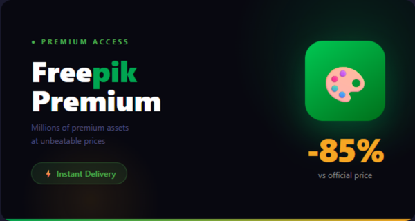 Freepik Premium 360 days