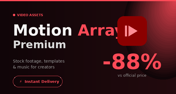 Motion Array 30 days 